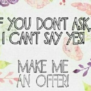 Make an offer!😃❤️👋🏻